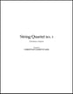 String Quartet no. 1 P.O.D. cover